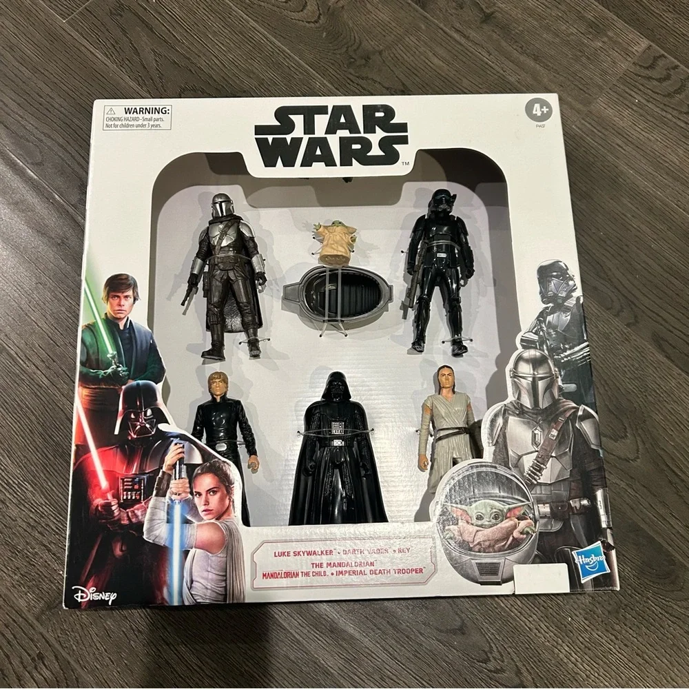 Hasbro Star Wars Action Figure Set - Black, Gray, Green - Picture 1 of 12